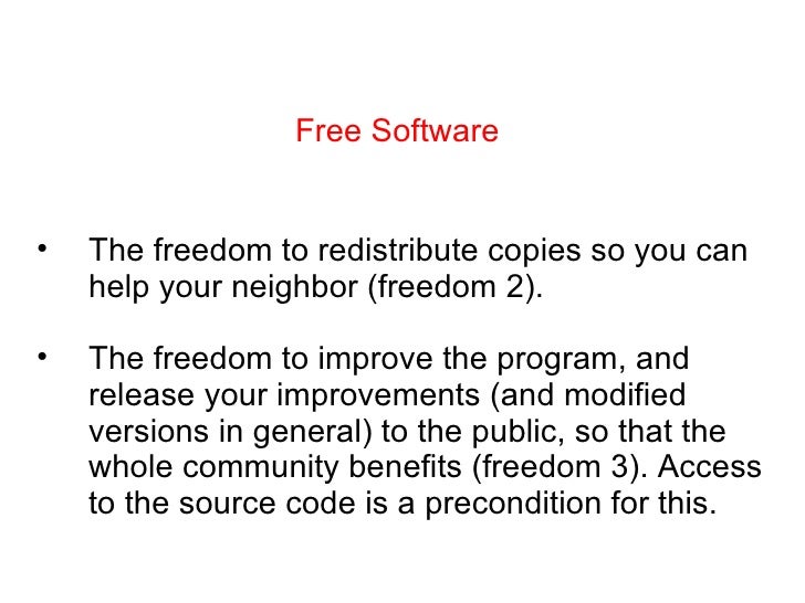 Free Software Movement and Open Source Communities