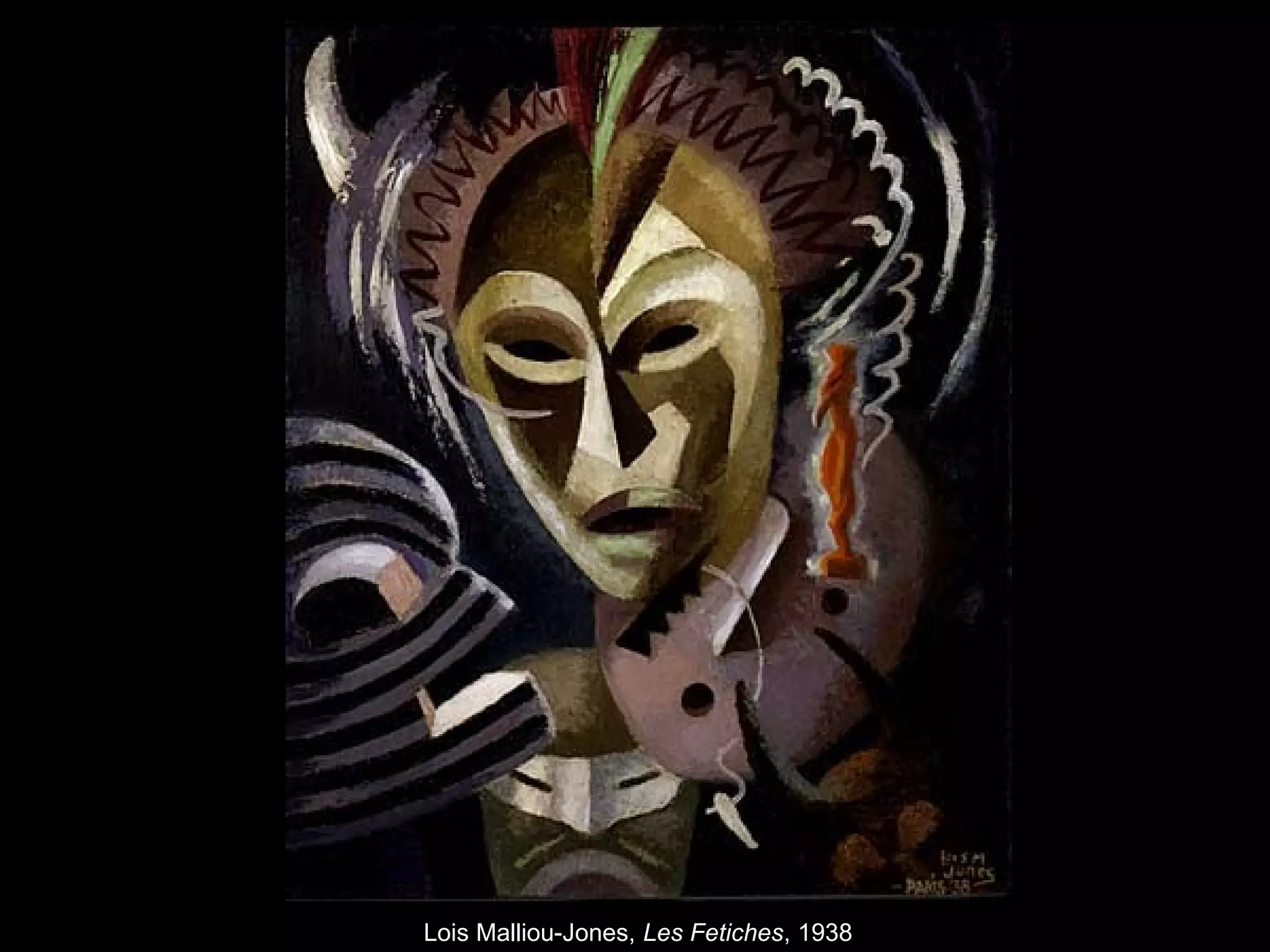 Lois Malliou-Jones, Les Fetiches, 1938
 