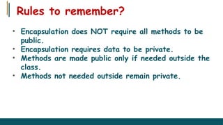 Comprehensive Guide to Data Encapsulation in Object-Oriented ...