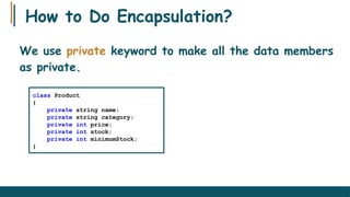 Comprehensive Guide to Data Encapsulation in Object-Oriented ...