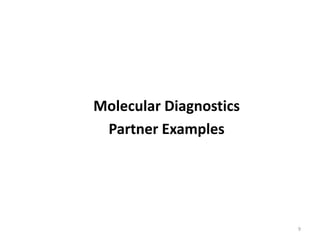 Molecular Diagnostics
Partner Examples

9

 