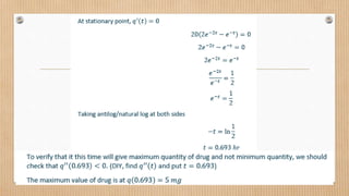 Week6n7 Applications of  Derivative.pptx