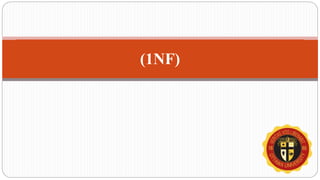 Week 6 Normalization Pptx