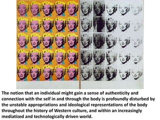 Power is embedded in the signs and icons of culture, media, advertisement. Kruger supplies the resistance.Barbara KrugerUntitled (You Are Not Yourself) 1981