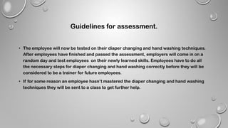 Diaper Changing and Hand Washing 101 | PPTX