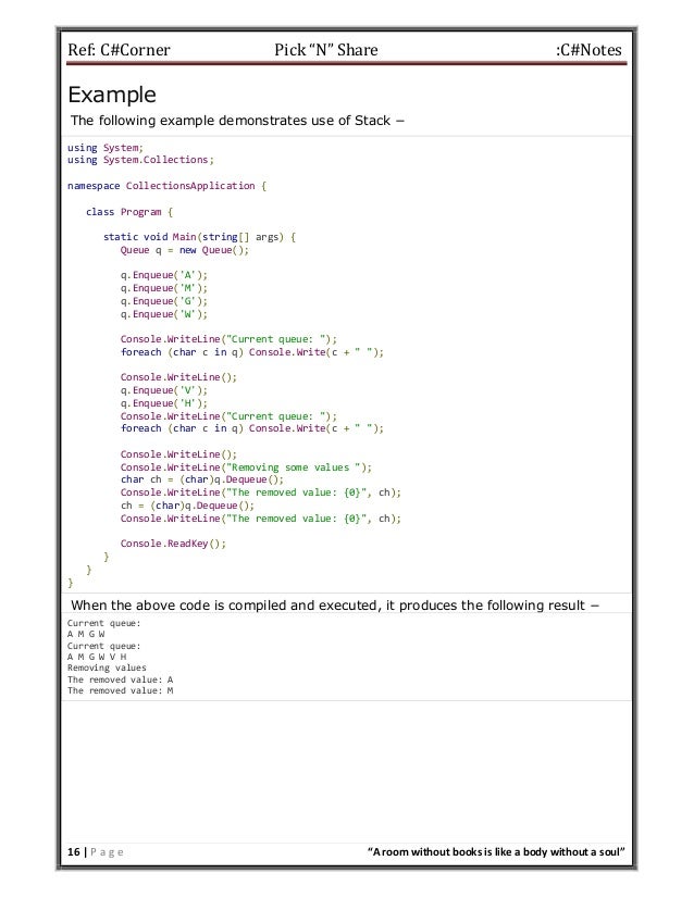 Array and Collections in c
