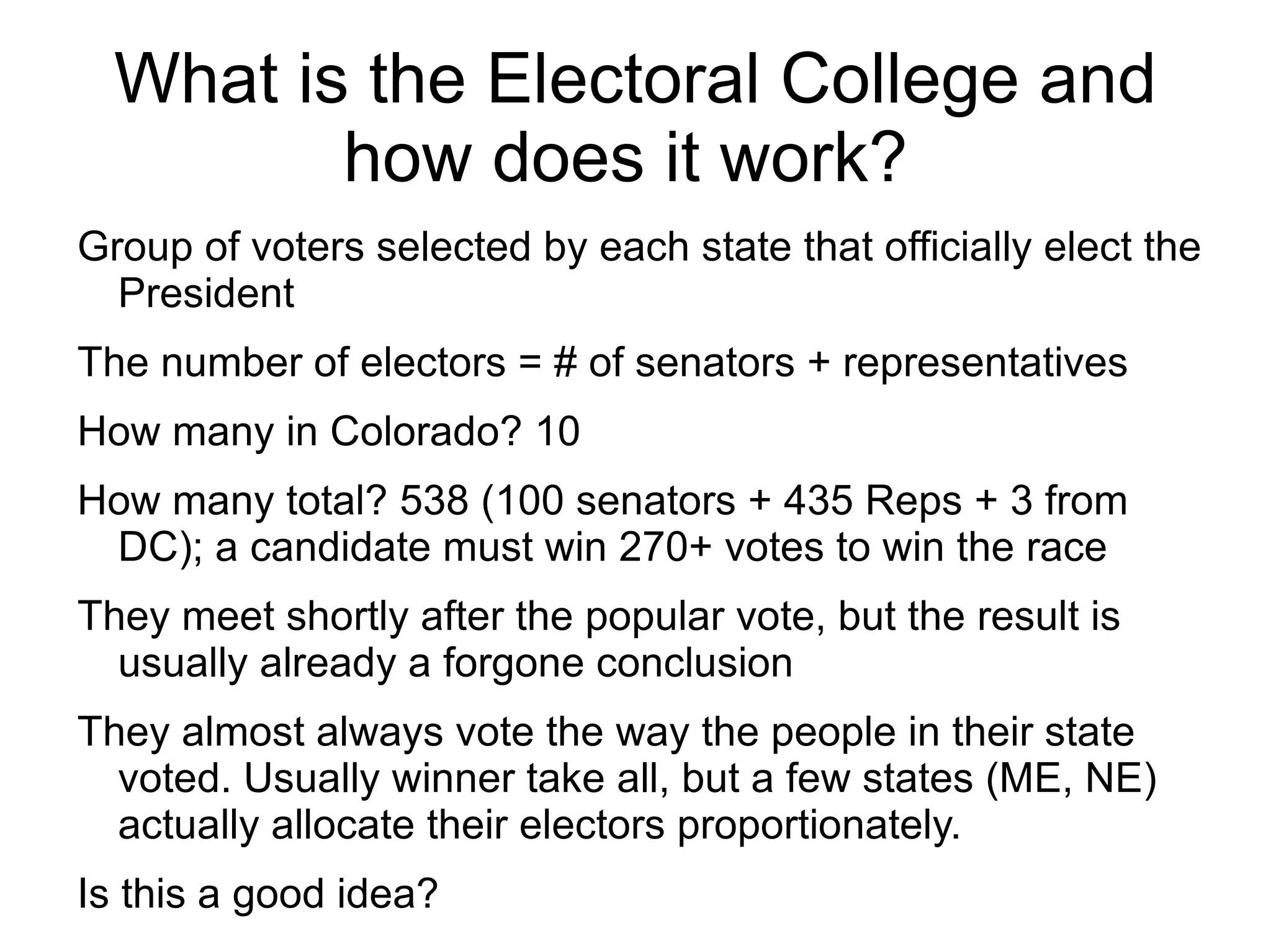 Art. II Sect. 1: Authority & Office of President The executive power of the US govt is headed up by the President with the Vice President under him; He is Chief Executive of the USA 