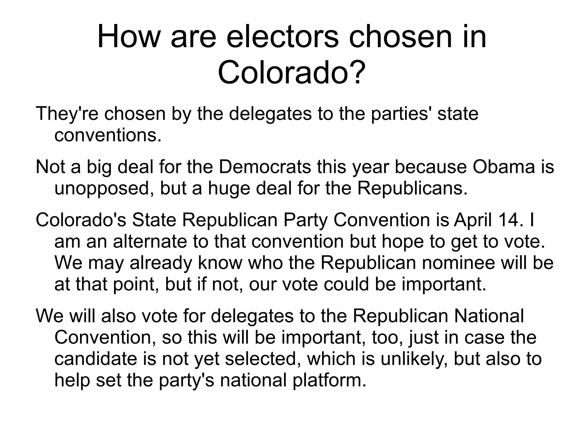 - no one who holds a US office can be an elector 