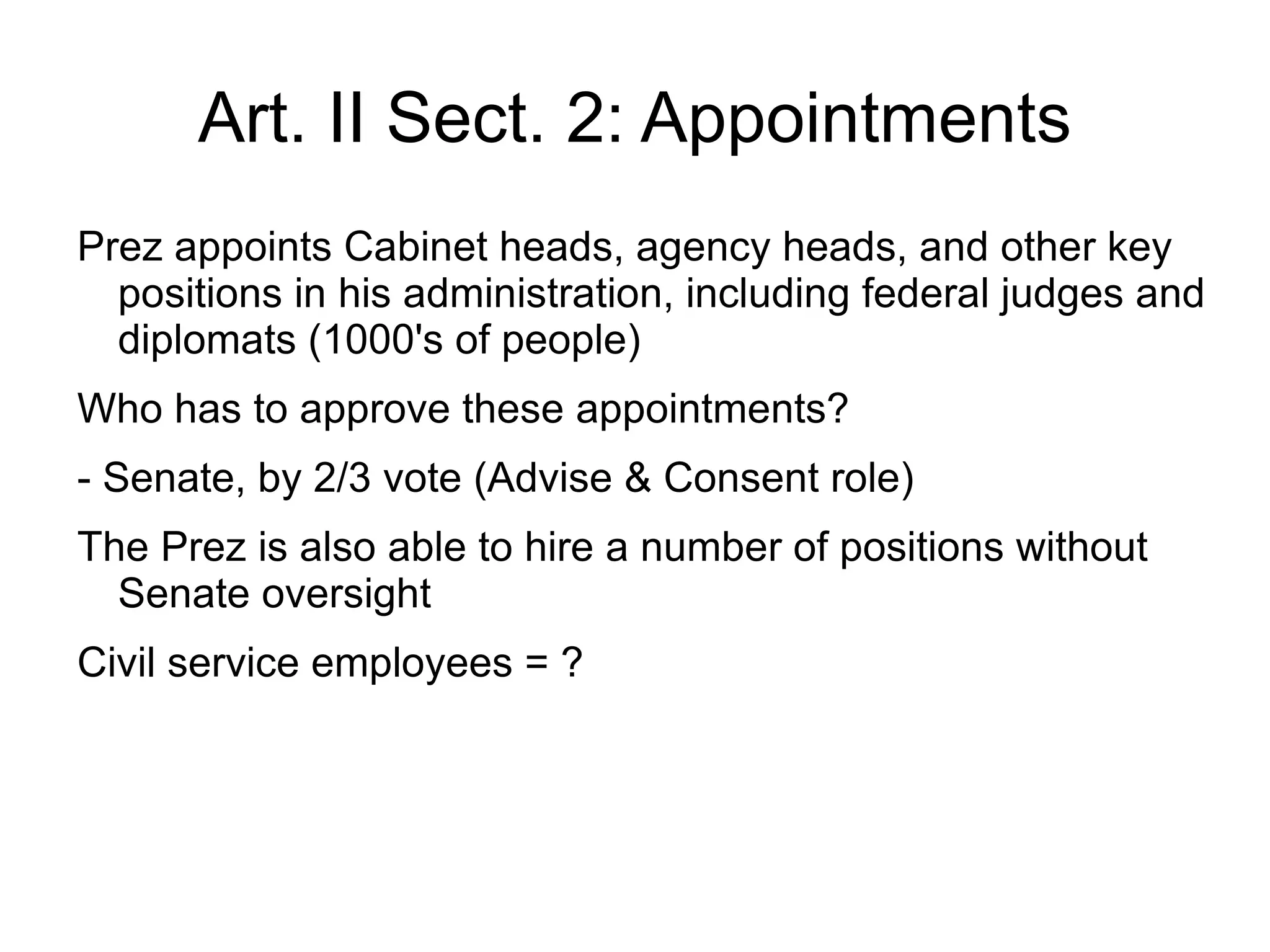 How many total? 538 (100 senators + 435 Reps + 3 from DC); a candidate must win 270+ votes to win the race 