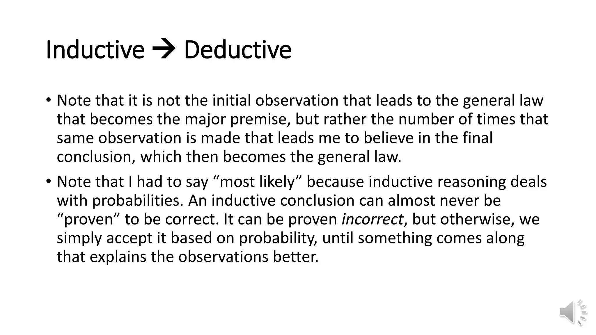 Week 7 inductive reasoning | PPSX