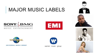MAJOR MUSIC LABELS
 
