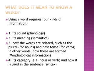 I speaked with my friends