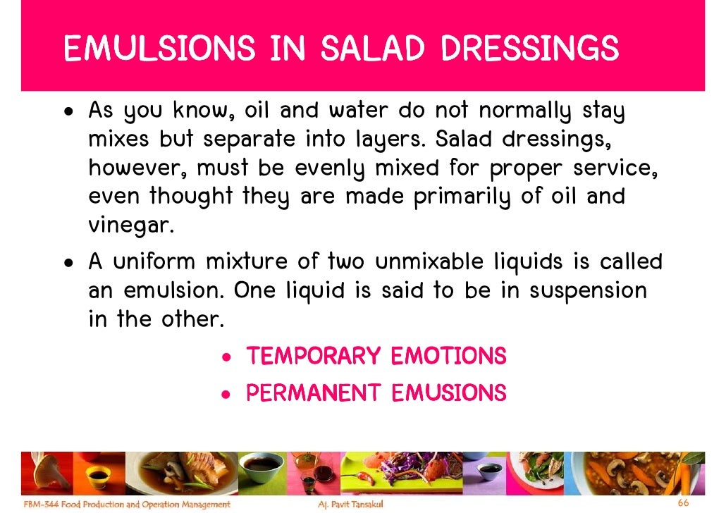 Week 7 Pantry Production