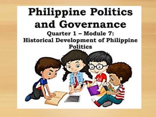 Philippine Politics
and Governance
Quarter 1 – Module 5-6: Analyze the
relationship among Nation and States
in the context of Globalization
 