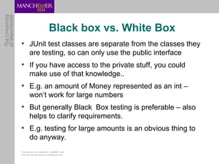Week7 unit-testing | PPT