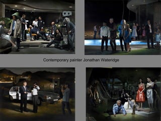 Contemporary painter Jonathan Wateridge 