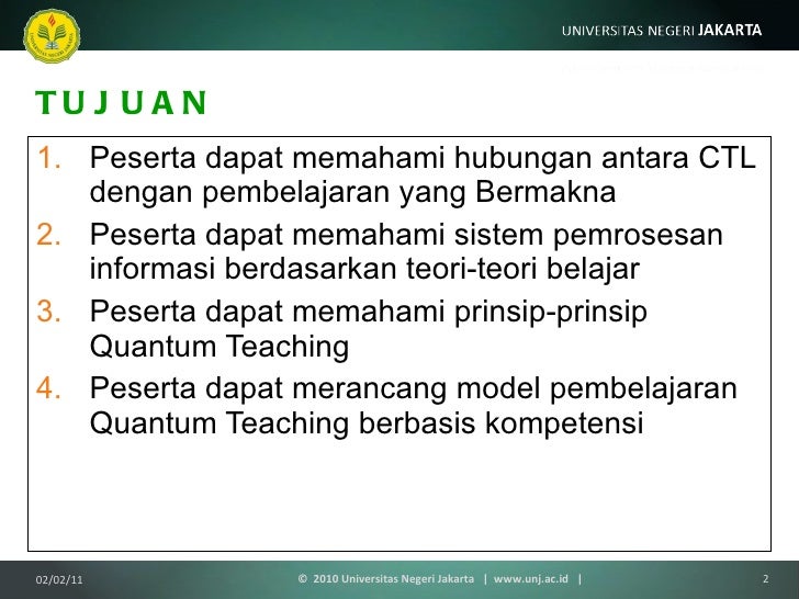 Teori Belajar dan Pembelajaran (7 - 8) -quantum-teaching-slide