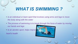 swimming | PPTX