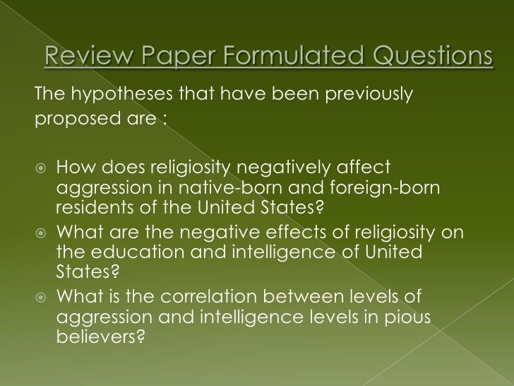 How to present a review paper image