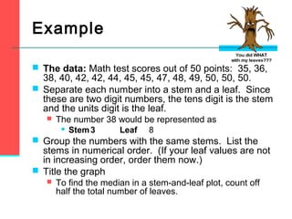 Stem Count Week 7 a statistics | PPT