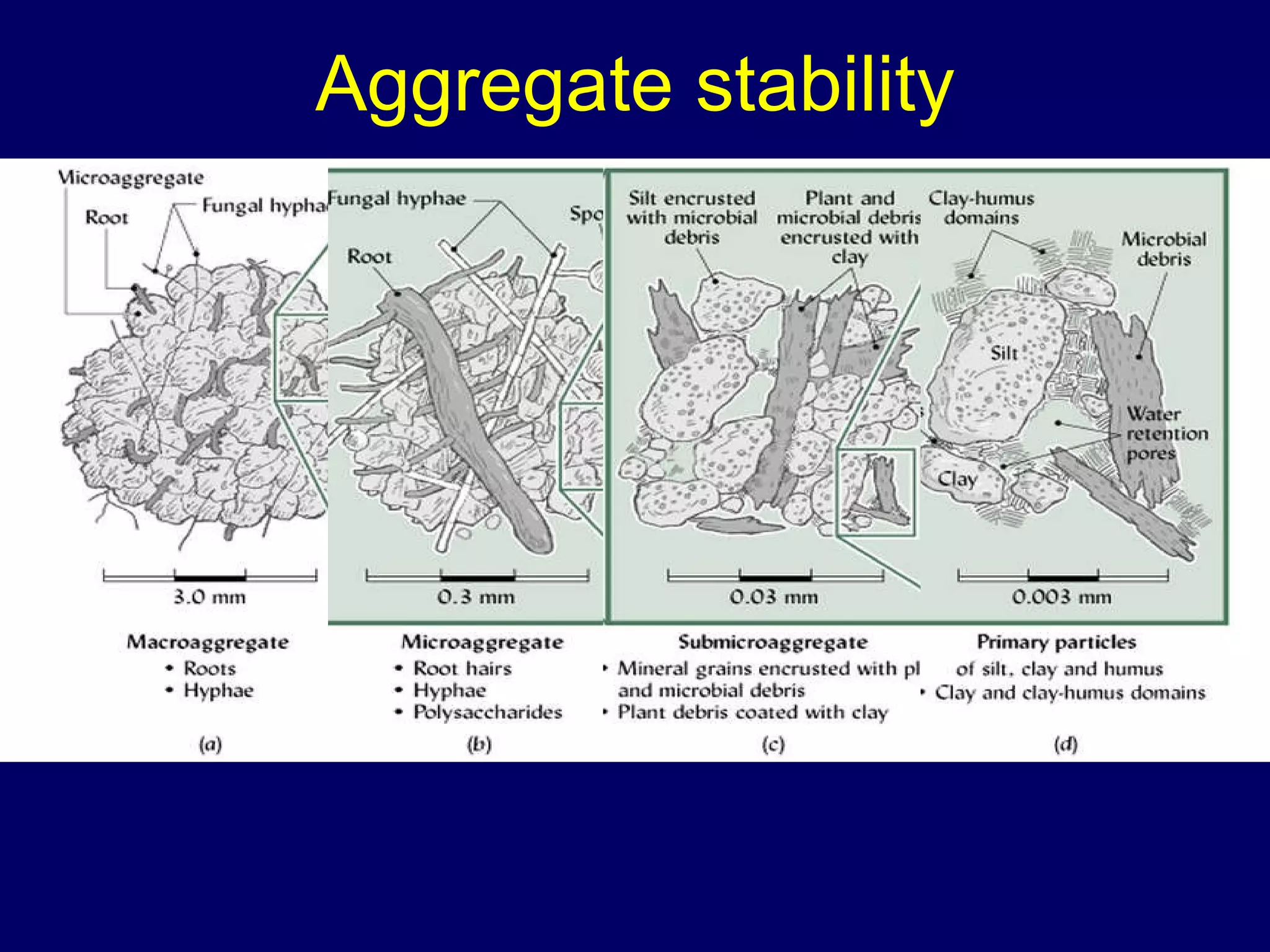 Aggregate stability 