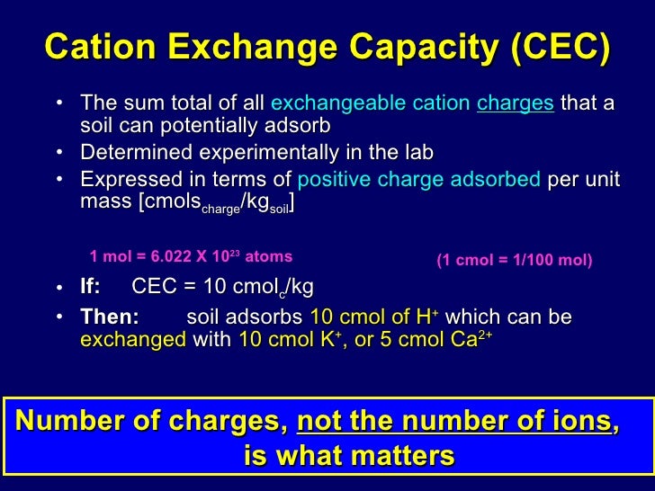 cation exchange