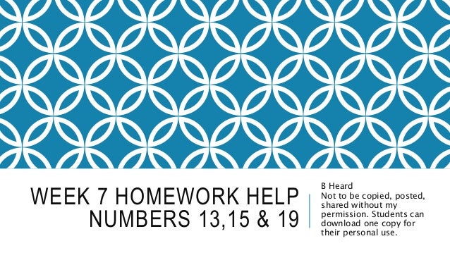 week 7 homework This is week 7 lesson 7 week 7 recap and homework by bob dietrich on vimeo, the home for high quality videos and the people who love them. week 7 homework This is week 7 lesson 7 week 7 recap and homework by bob dietrich on vimeo, the home for high quality videos and the people who love them.