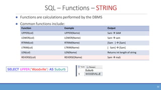 Week 7 Slides - Advanced Queries - SQL Functions (1).pptx