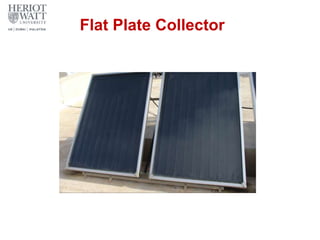Flat Plate Collector
 