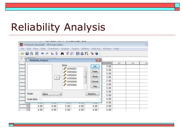 Week 7 spss