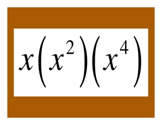 x (x   2
           )( x   4
                      )
 