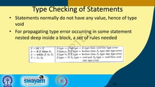 Comprehensive Overview of Type Checking in Compiler Design | PDF