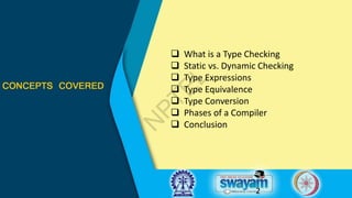 Comprehensive Overview of Type Checking in Compiler Design | PDF