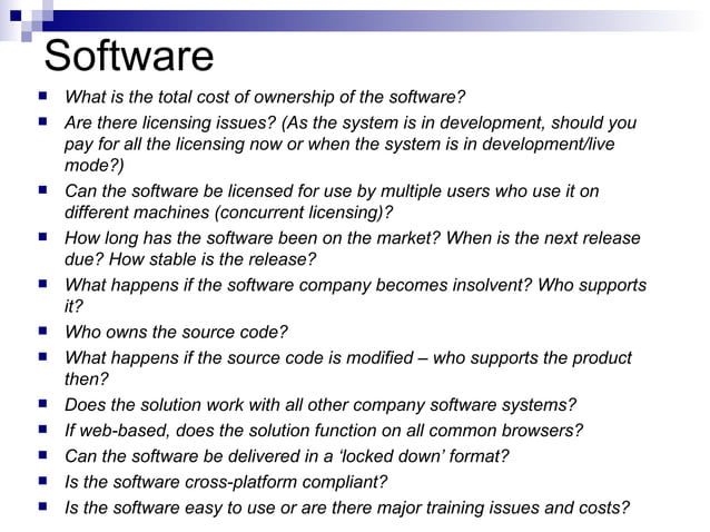 TRANSLATE REQUIREMENTS INTO TECHNICAL SPECIFICATIONS visual data 6