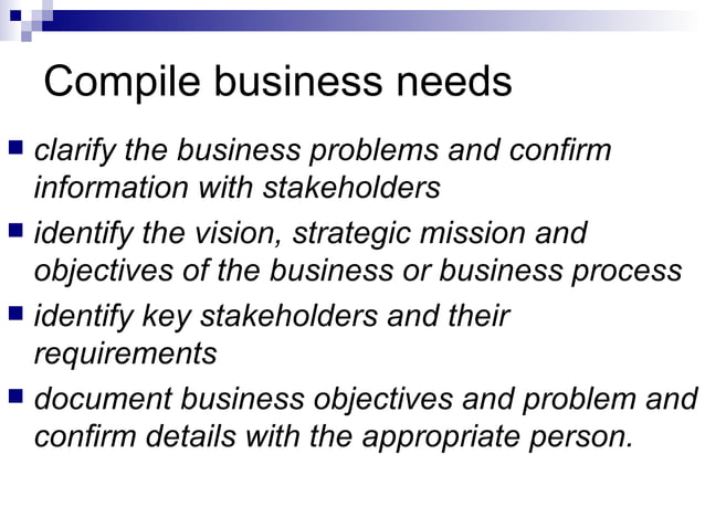 TRANSLATE REQUIREMENTS INTO TECHNICAL SPECIFICATIONS visual data 4