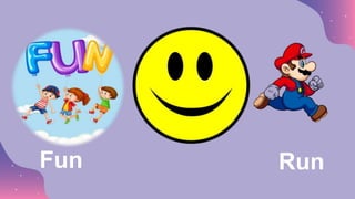 Run In Fun Letters Letters and Phonics | PPTX
