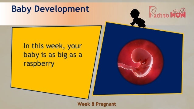 8 pregnant at symptoms weeks Bloating is