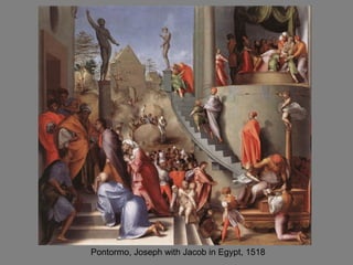 Pontormo, Joseph with Jacob in Egypt, 1518 