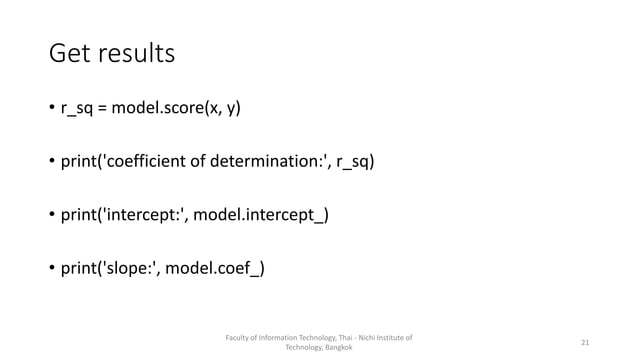 Week 9: Programming for Data Analysis | PPT