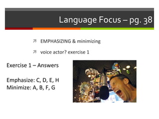 Public Speaking & Presentation - Week9 body language | PPT
