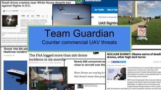 Team Guardian
Counter commercial UAV threats
 