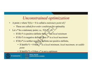 Comprehensive Guide to Multivariable Unconstrained and Constrained ...