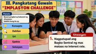 Pagtugon ng Pamahalaan sa Implasyon.pptx