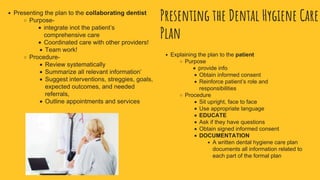 Dental hygiene oral hygiene instructions | PDF