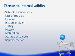 Week 9 validity and reliability | PPTX