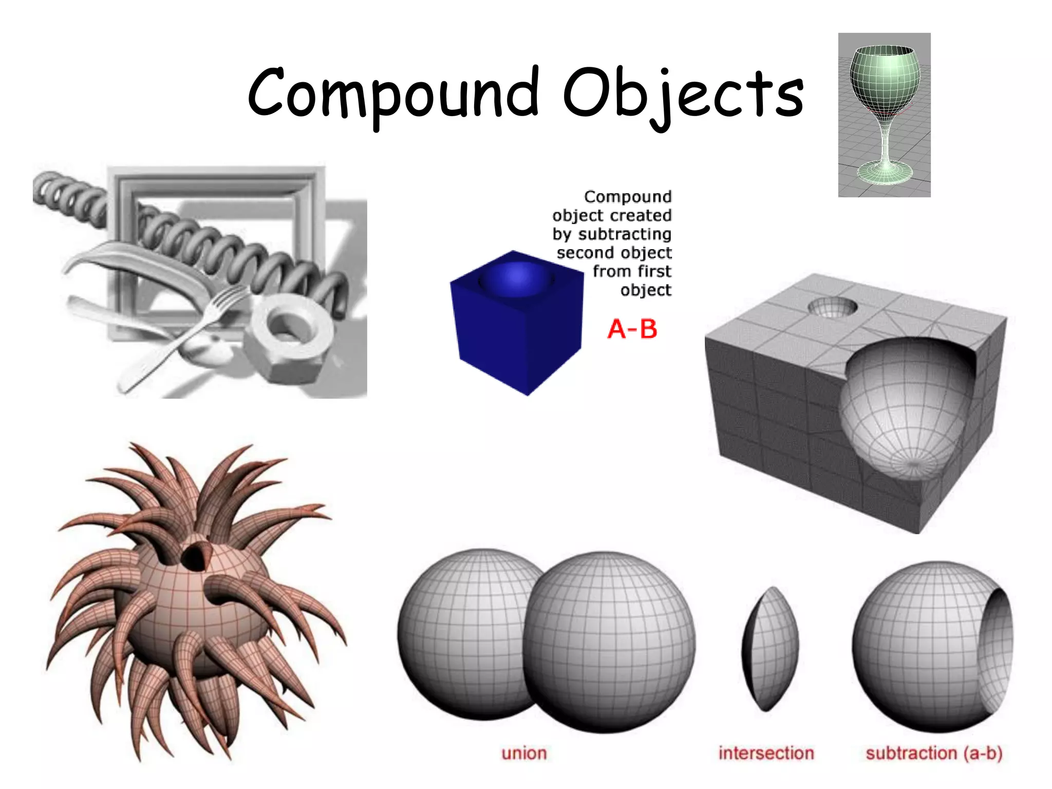 Compound Objects
 