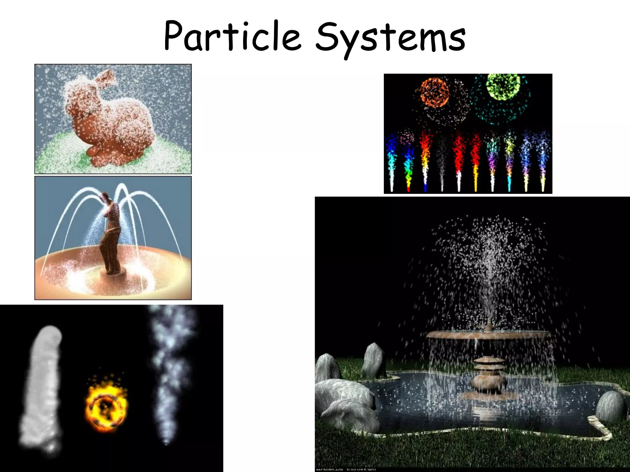 Particle Systems
 