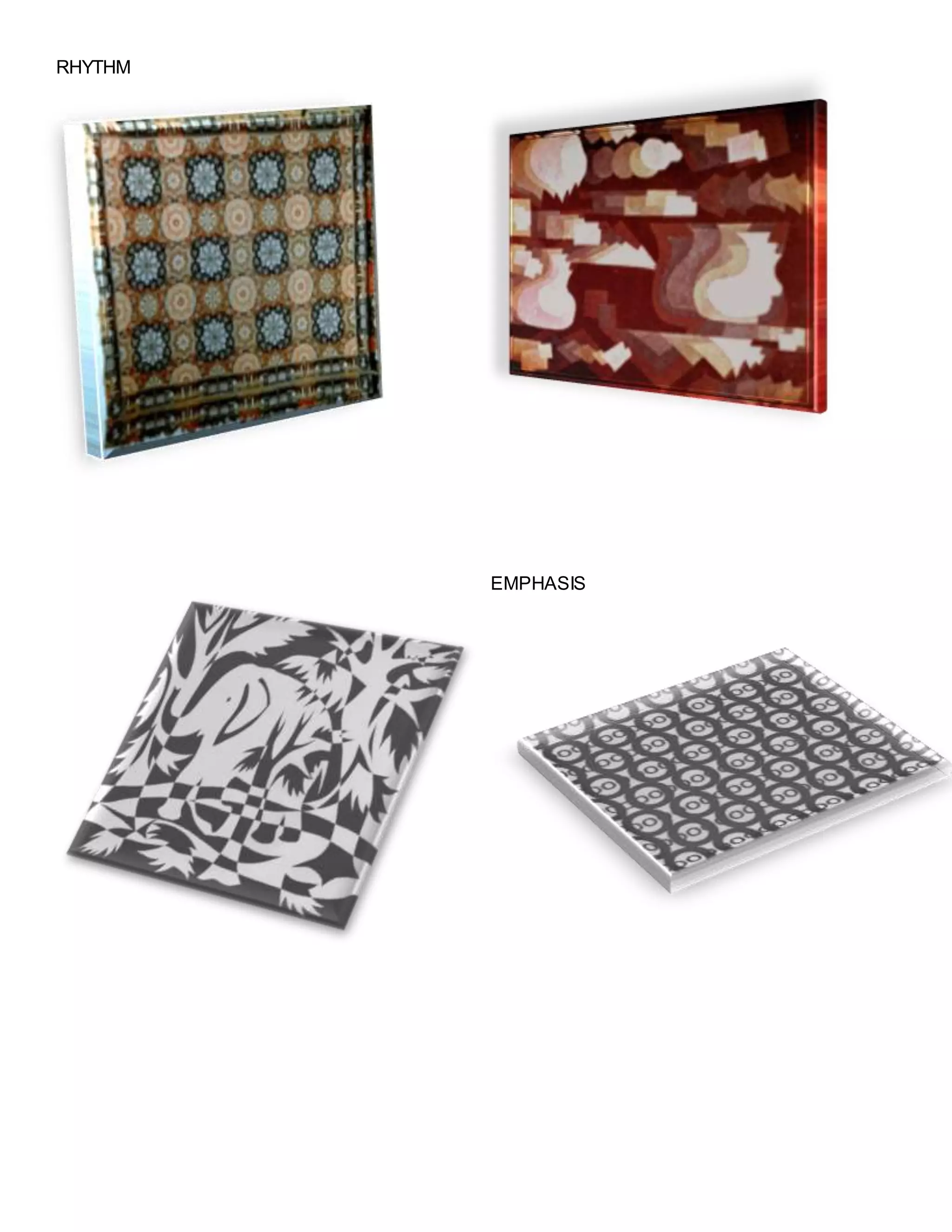 RHYTHM
EMPHASIS
 