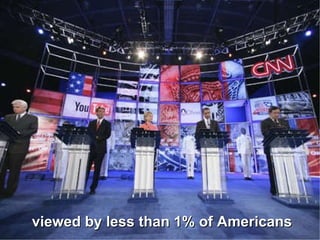 viewed by less than 1% of Americans 