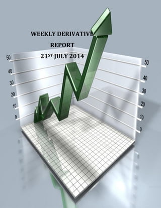 WEEKLY DERIVATIVE
REPORT
21ST JULY 2014
 